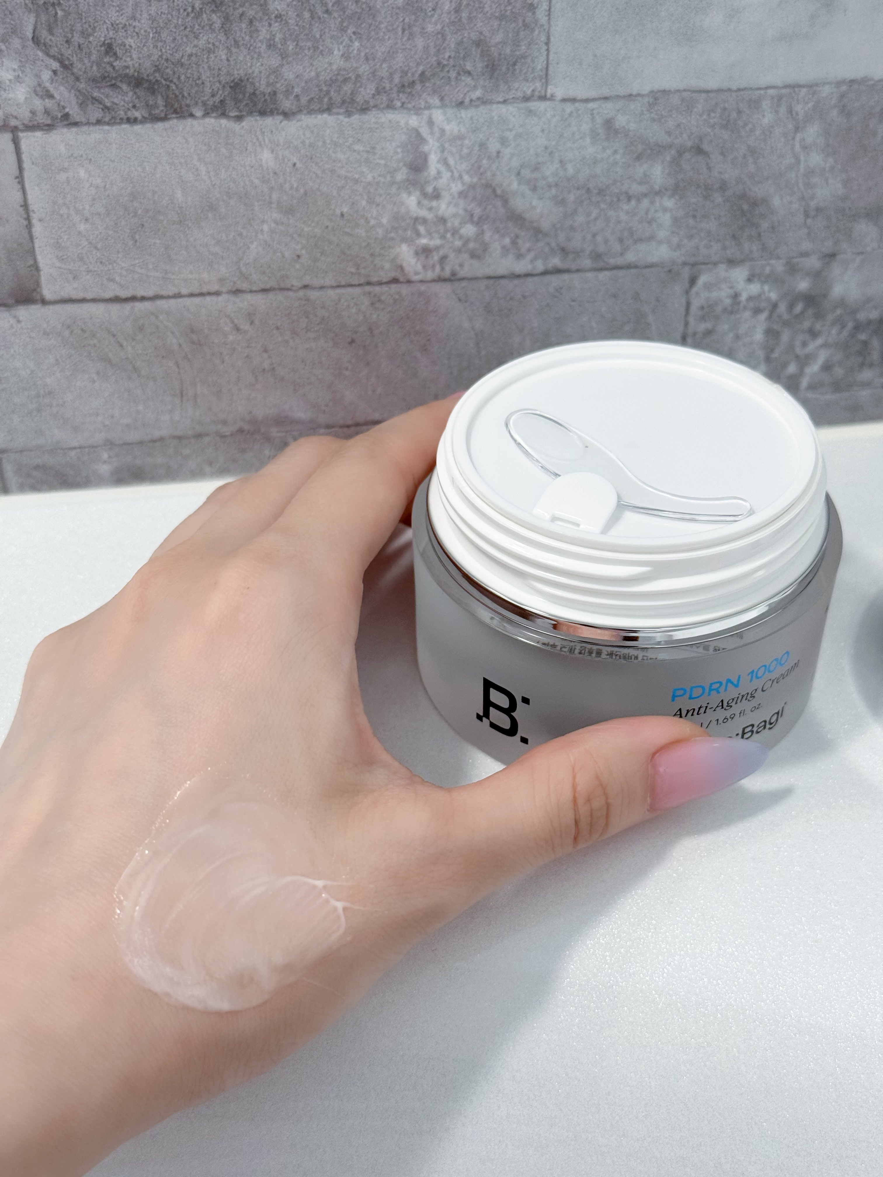 PDRNアンチエイジングクリーム/BANOBAGI/フェイスクリームを使ったクチコミ（3枚目）