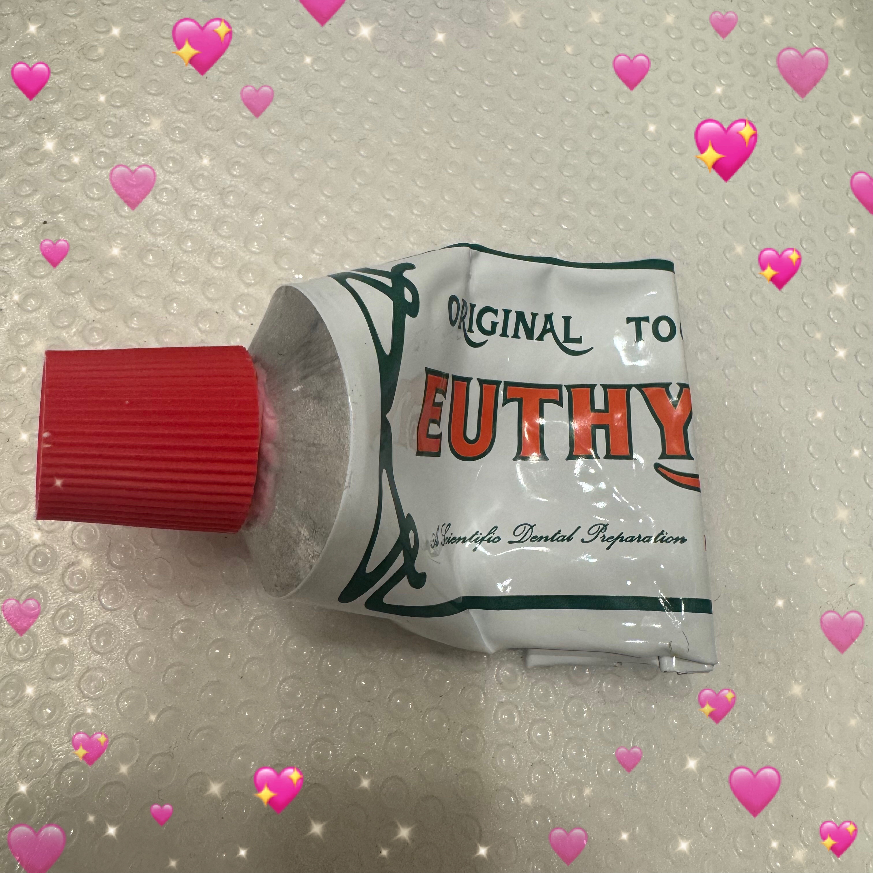 オリジナル歯磨き粉/EUTHYMOL/歯磨き粉を使ったクチコミ（1枚目）