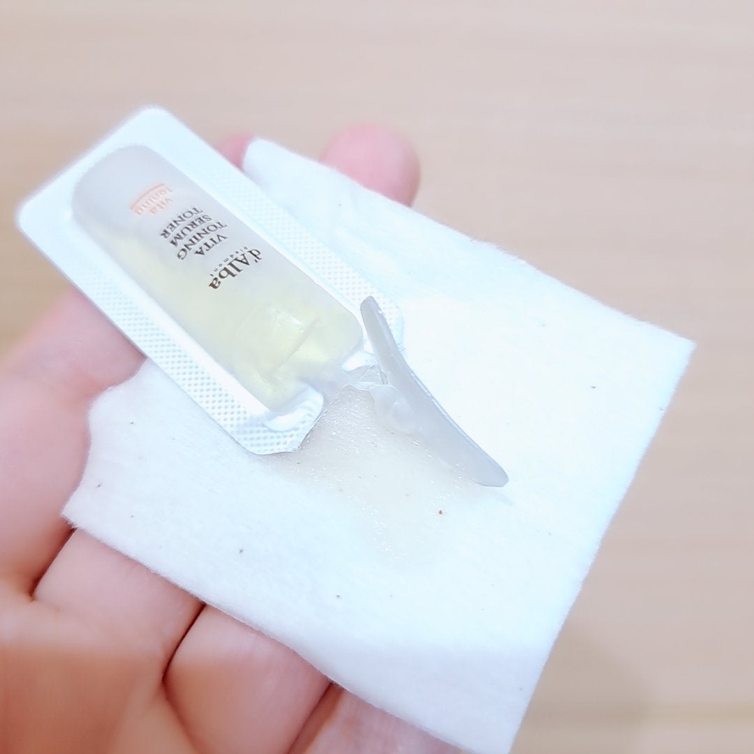 ビタトーニングセラムトナー/ダルバ/化粧水を使ったクチコミ(8枚目)