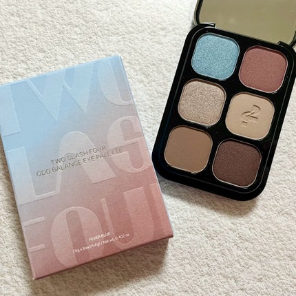 オッドバランスアイパレット/TWO SLASH FOUR/アイシャドウパレットを使ったクチコミ(1枚目)