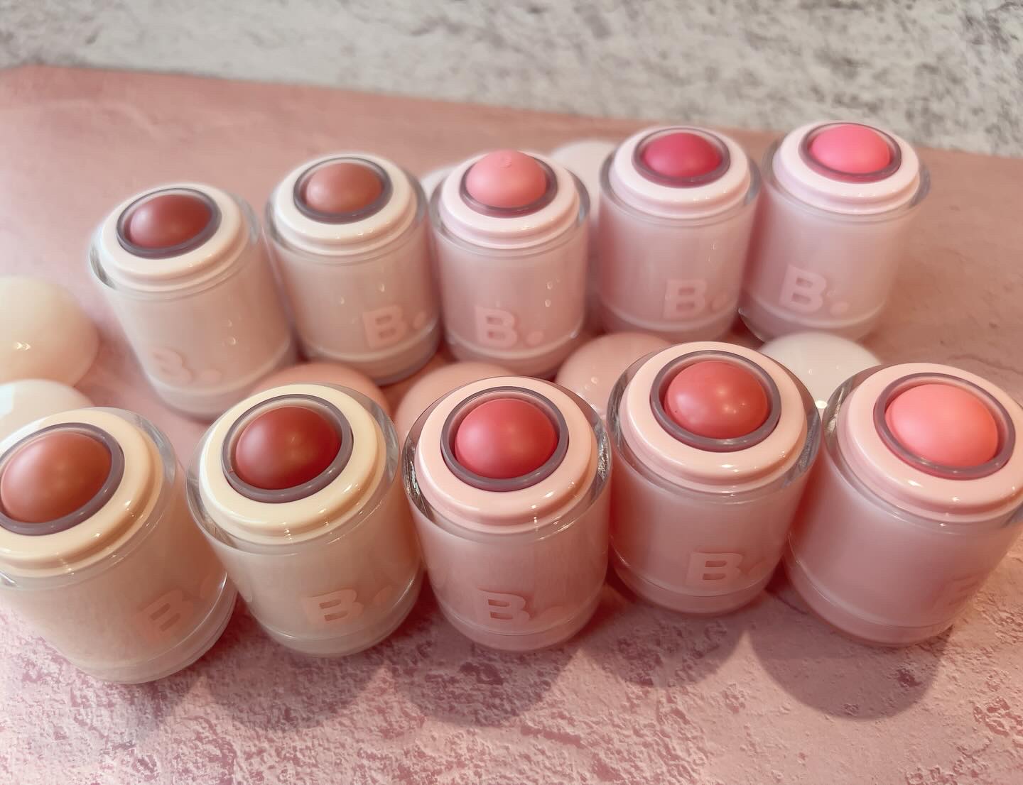 バニラコ ロマンティック ブラッシュ リップ＆チーク 07 グリマー/BANILA CO/口紅を使ったクチコミ（3枚目）