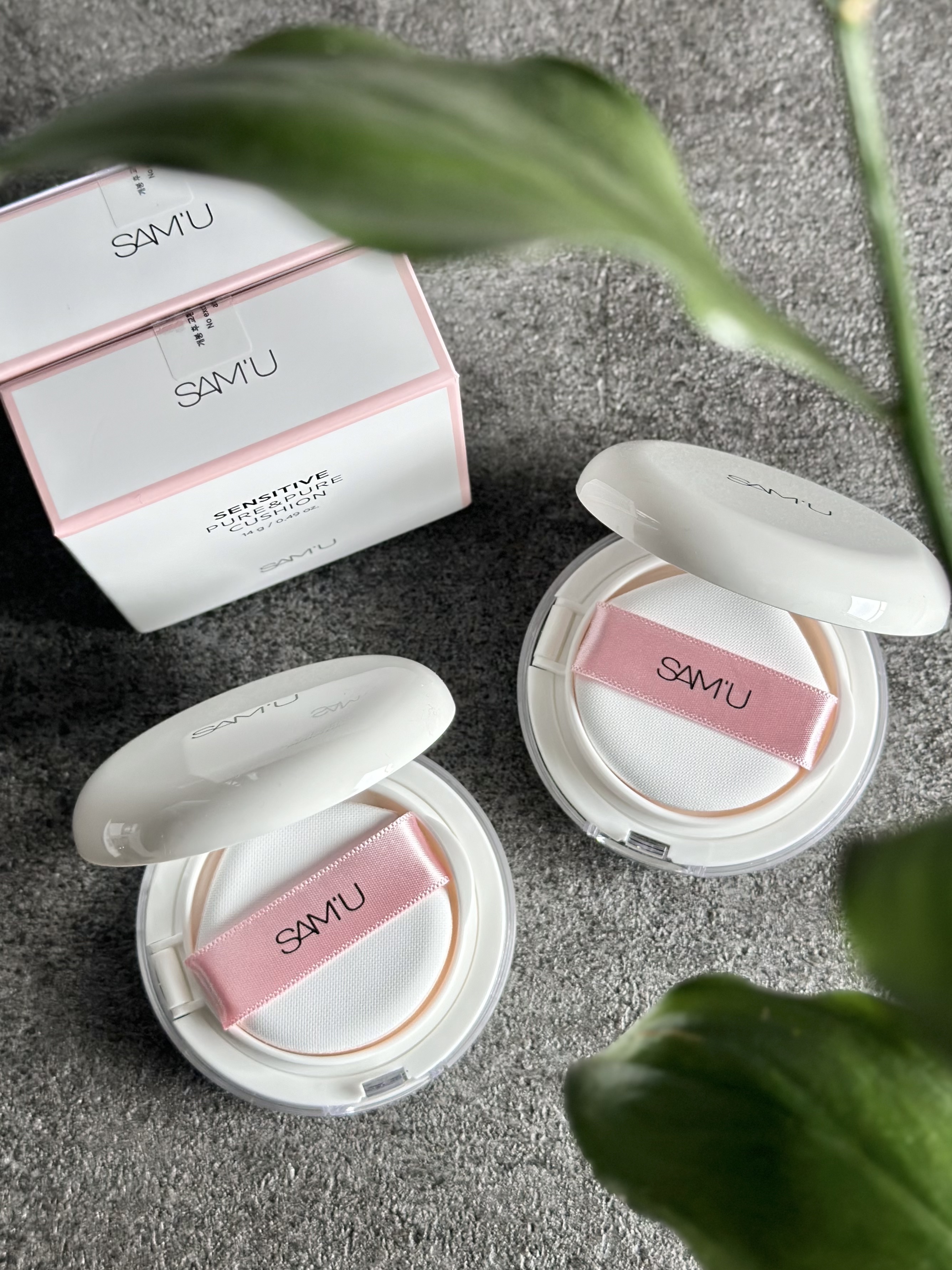 センシティブピュア＆ピュアクッション/SAM'U/クッションファンデーションを使ったクチコミ（2枚目）