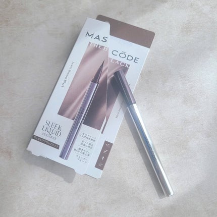 マスコード スリークリキッド アイライナー /MASCODE/リキッドアイライナーを使ったクチコミ(1枚目)