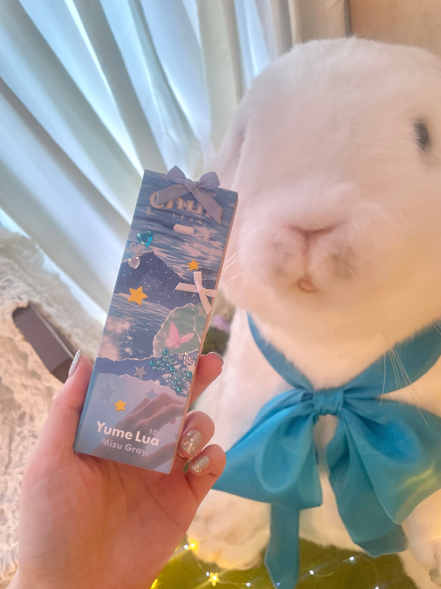 yume lua/chuu LENS/ワンデー(1DAY)カラコンを使ったクチコミ(4枚目)