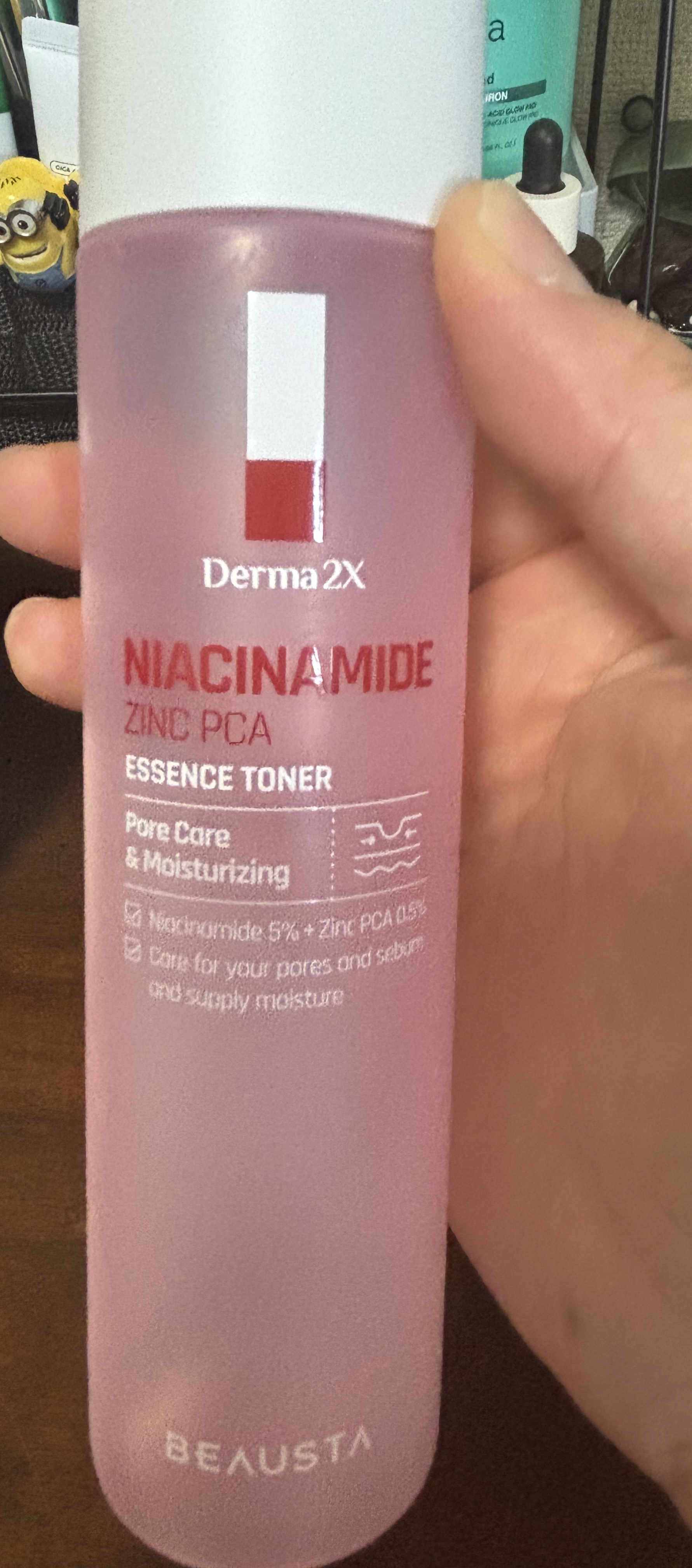 ダーマ2Xナイアシンアミド亜鉛PCAトナー/BEAUSTA/化粧水を使ったクチコミ（1枚目）