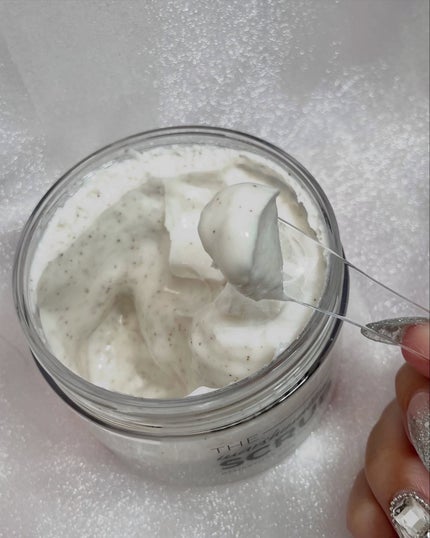 BnD マシュマロ コラーゲン AHA スクラブ /BnD/ボディスクラブを使ったクチコミ(4枚目)