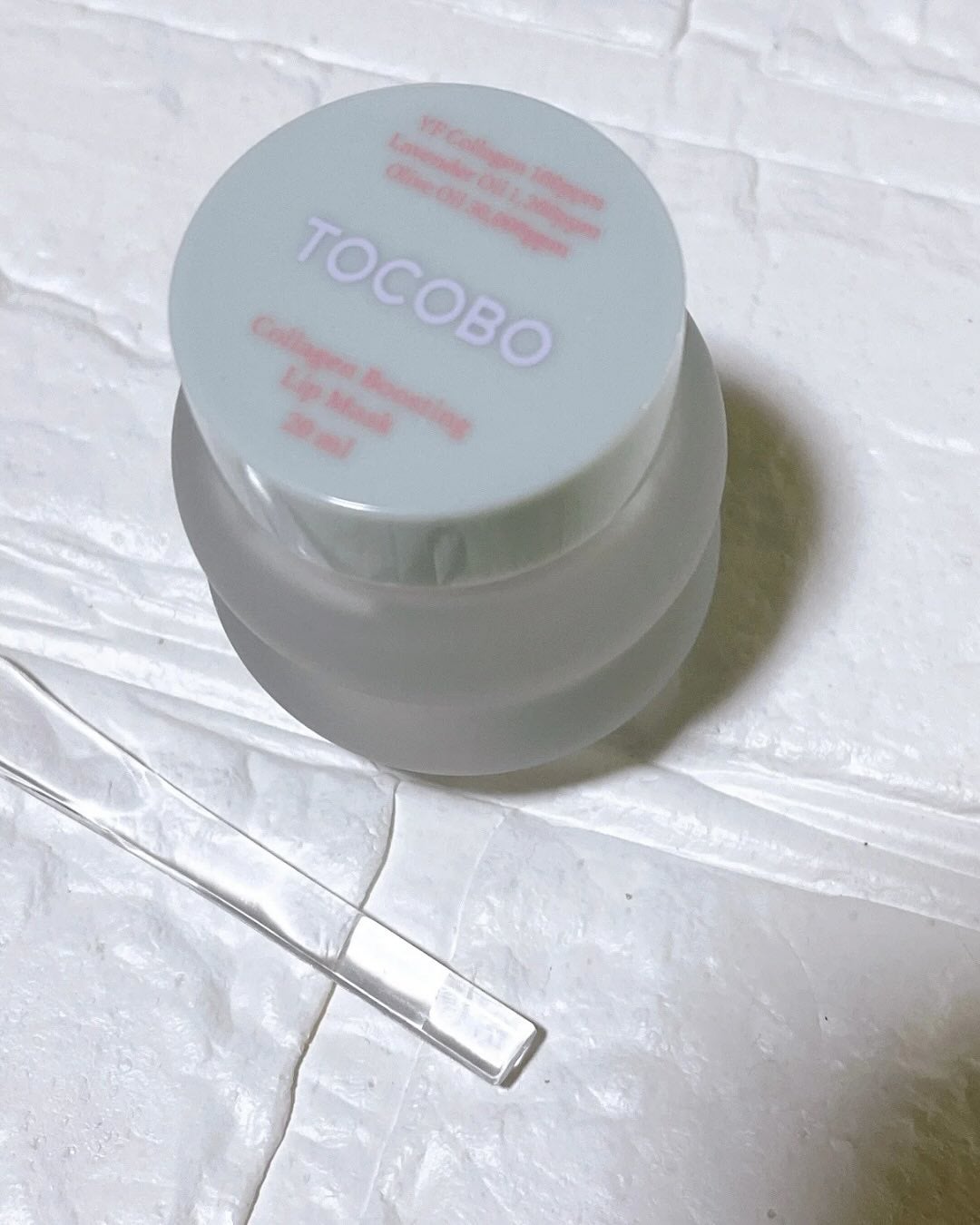 コラーゲンブースティングリップマスク/TOCOBO/リップマスクを使ったクチコミ(2枚目)