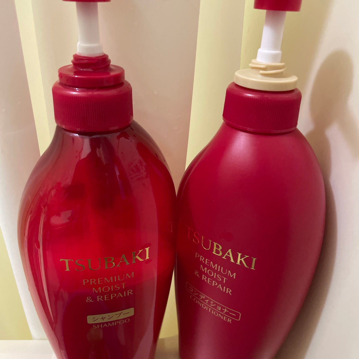 TSUBAKI プレミアム モイスト&リペア シャンプー/コンディショナー/TSUBAKI/市販シャンプーを使ったクチコミ(1枚目)