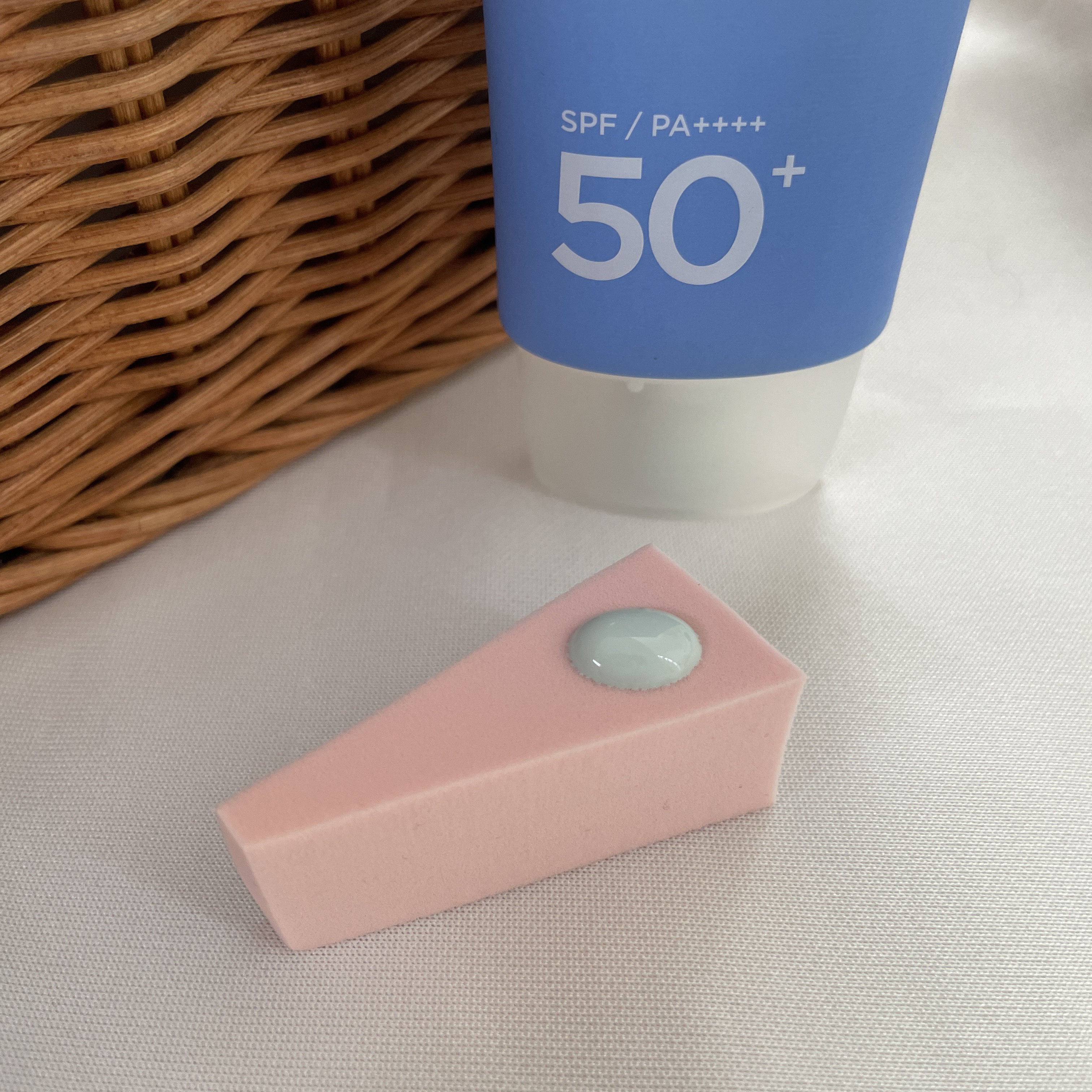 ロータスプライマーフリーサンクリーム/manyo/日焼け止めクリームを使ったクチコミ（2枚目）