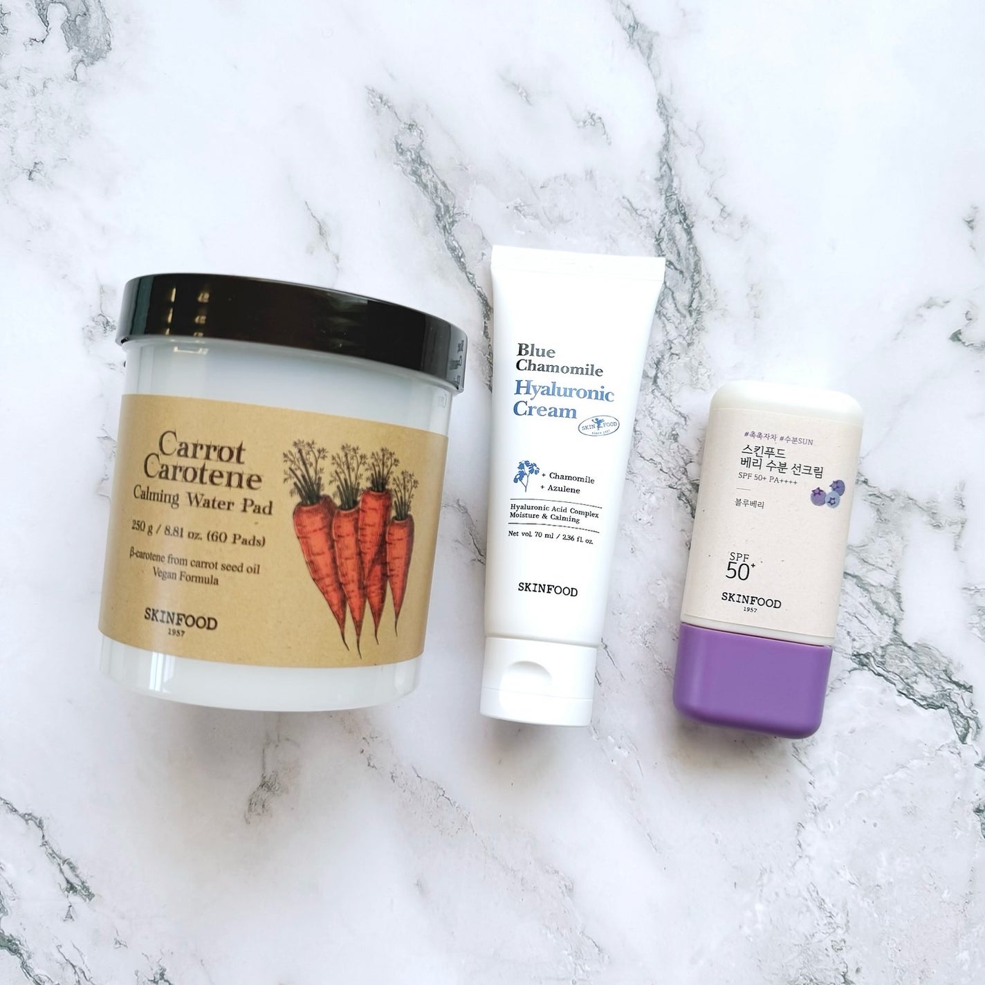 キャロットカロテン カーミングウォーターパッド/SKINFOOD/トナーパッドを使ったクチコミ(1枚目)