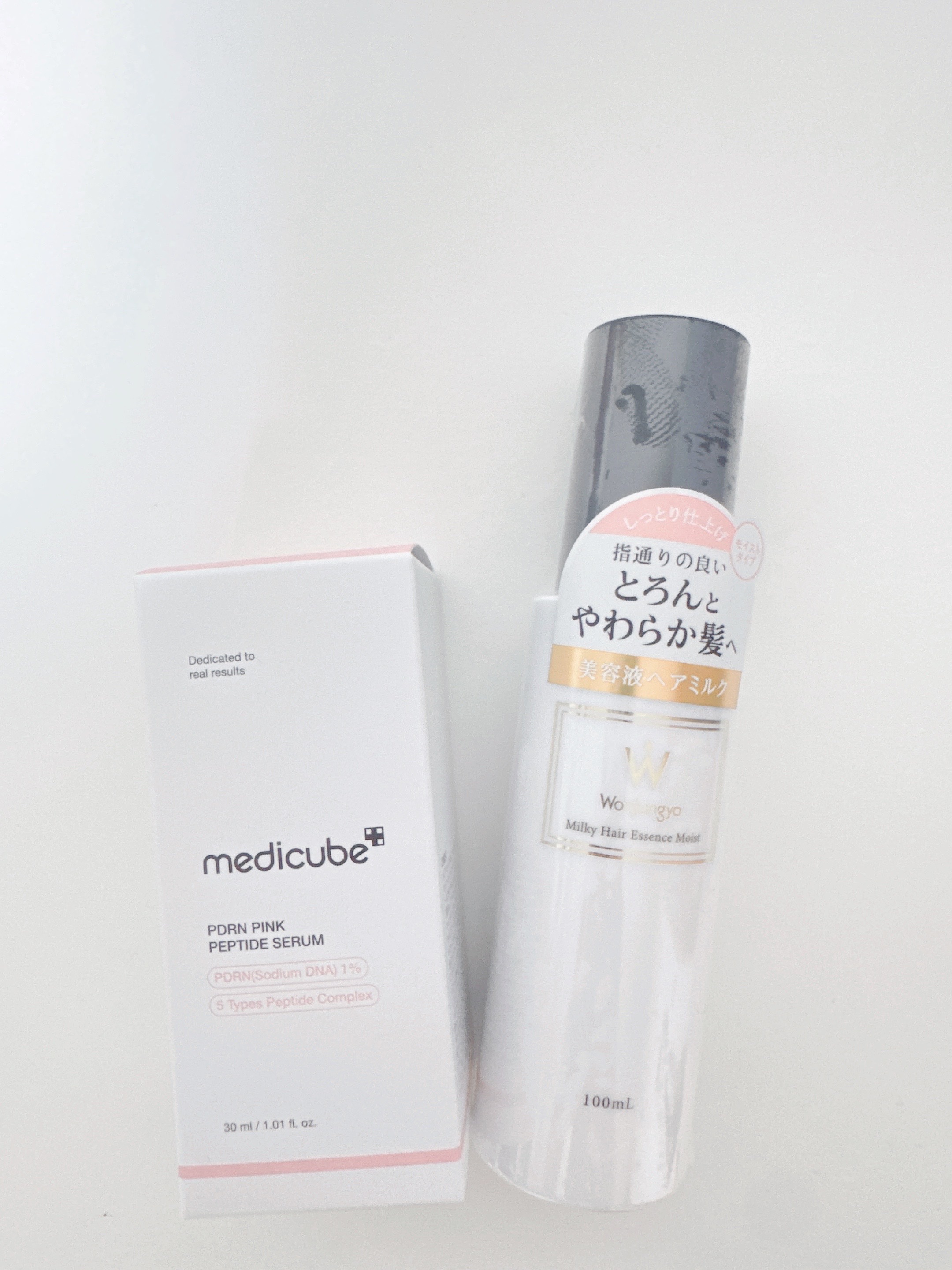 LOFT購入品

メディキューブ【PDRN ピンクアンプル】

気になっていた美容液💗
使うのが楽しみです

ウォンジョンヨ【ミルキーヘアエッセンス モイスト】

あのウォンジョンヨからヘアミルクが発売されたので気になって買ってみました�