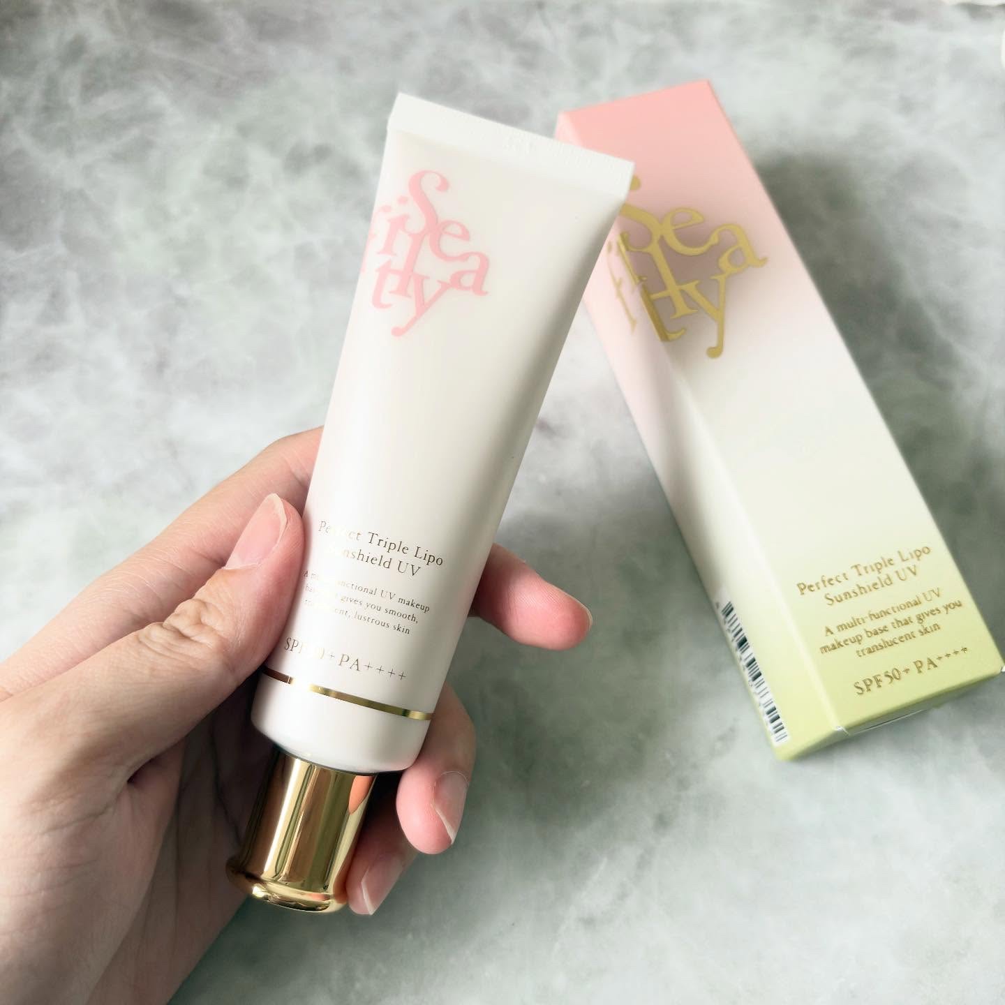 パーフェクト トリプルリポ サンシールド UV/Sefilaty/日焼け止めクリームを使ったクチコミ（3枚目）