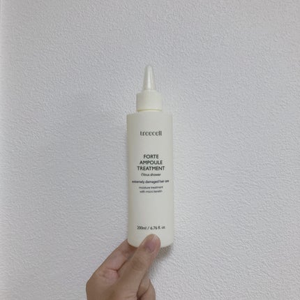 フォルテ アンプル トリートメント/treecell/洗い流すヘアトリートメントを使ったクチコミ(1枚目)