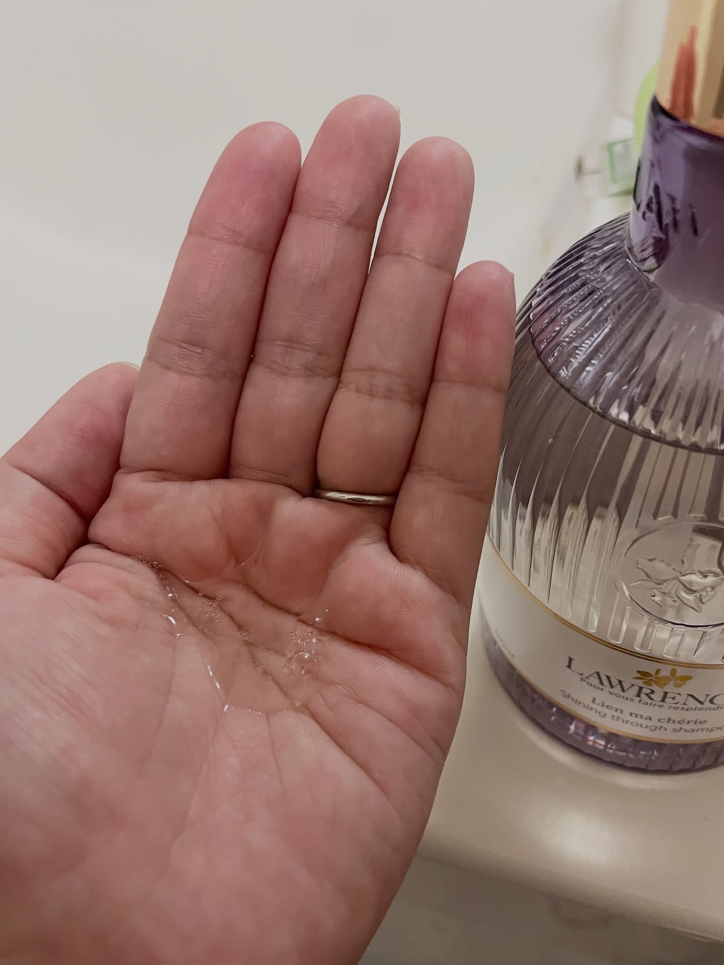 ロウレンス　シャイニングスルーシャンプー/トリートメント　リアンマシェリ（レイヤードモイストタイプ）/ロウレンス /市販シャンプーを使ったクチコミ（2枚目）