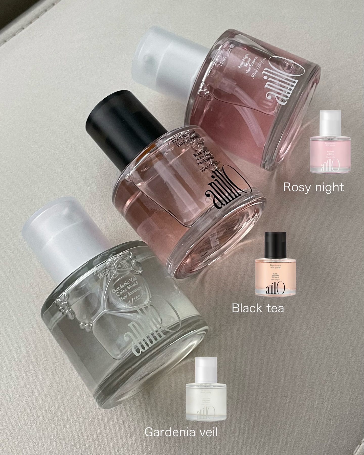 ガーデニアベールカラーヘアエッセンス/ANILLO/ヘアオイルを使ったクチコミ（2枚目）