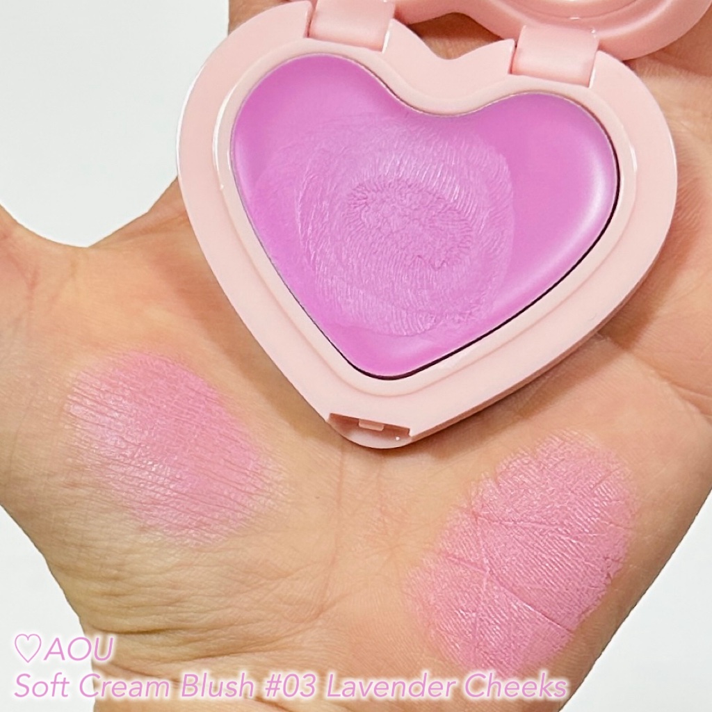 ソフト クリーム チーク/AOU/ジェル・クリームチークを使ったクチコミ（2枚目）