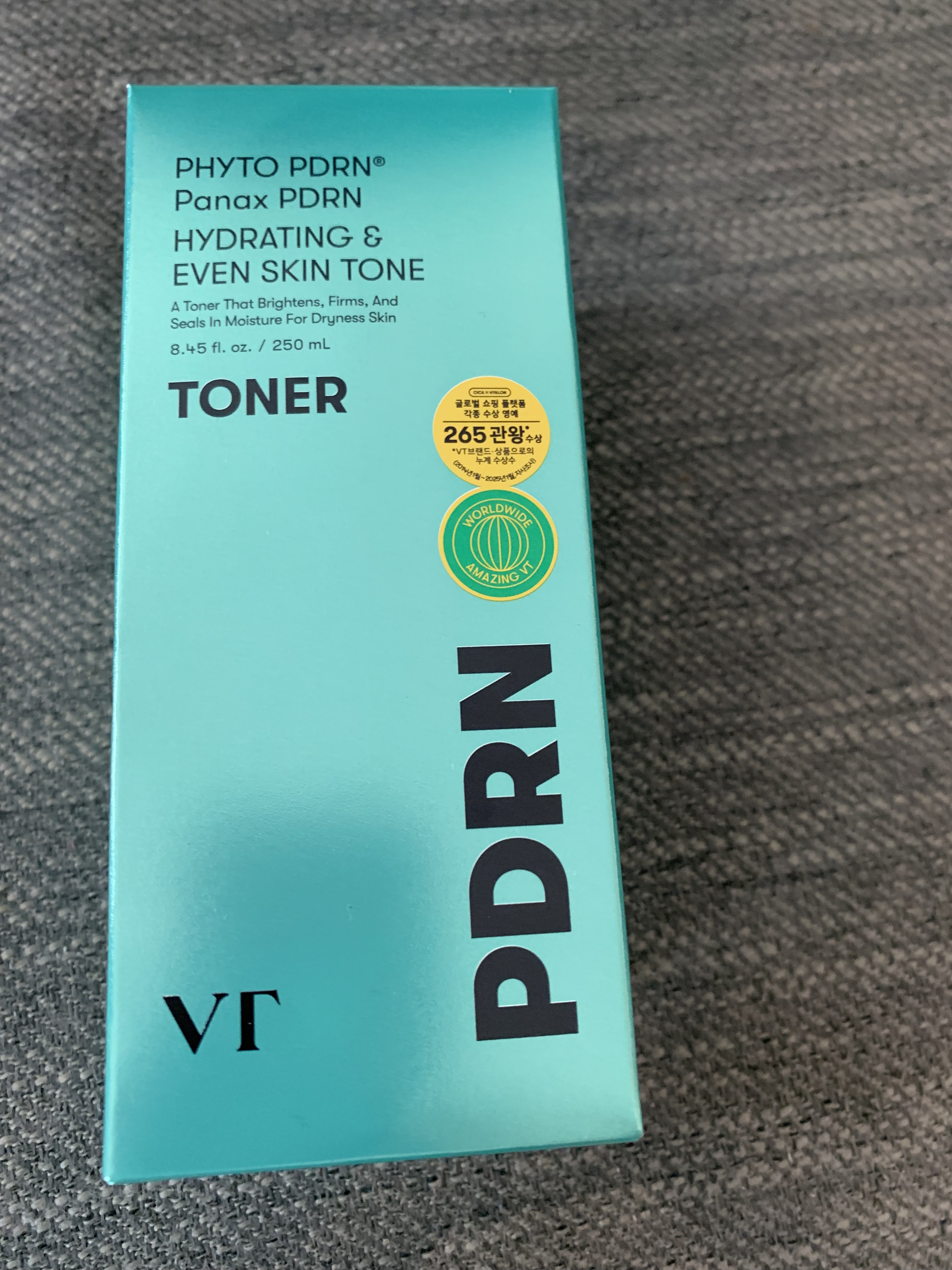 PDRN トナー 250mL/VT/化粧水を使ったクチコミ（2枚目）