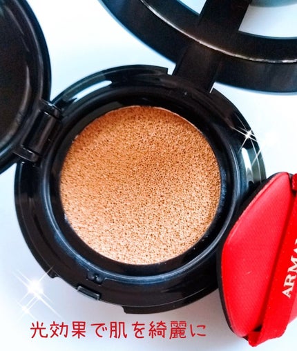 パワー ファブリック +ロングウェア ウェイトレス マット クッション/ジョルジオ アルマーニ ビューティ/クッションファンデーションを使ったクチコミ(2枚目)
