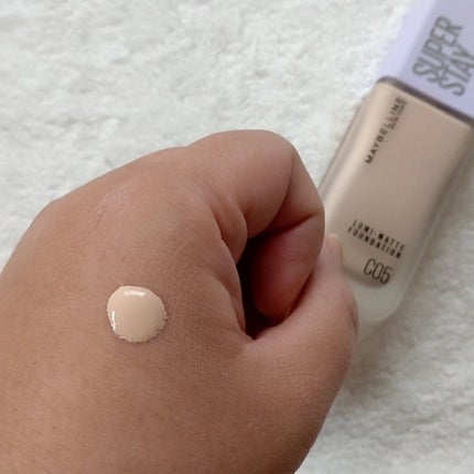 SPステイ ルミマット リキッド ファンデーション/MAYBELLINE NEW YORK/リキッドファンデーションを使ったクチコミ(7枚目)