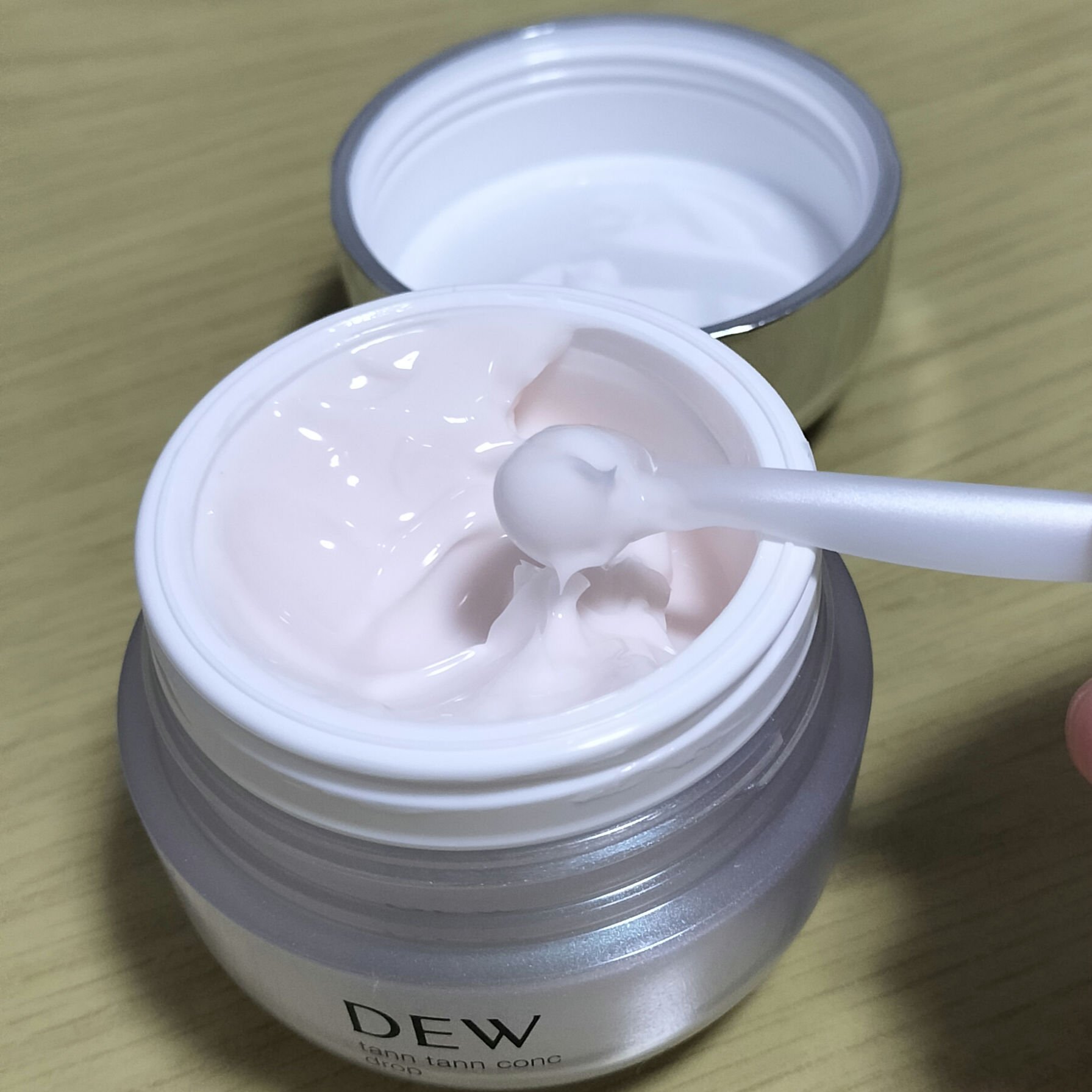 タンタンコンクドロップ/DEW/フェイスクリームを使ったクチコミ（3枚目）