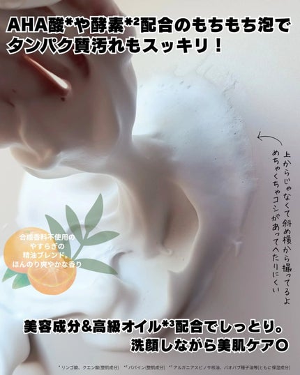 モッチスキン 吸着泡洗顔 WHT/MoccHi SKIN/泡洗顔を使ったクチコミ(4枚目)
