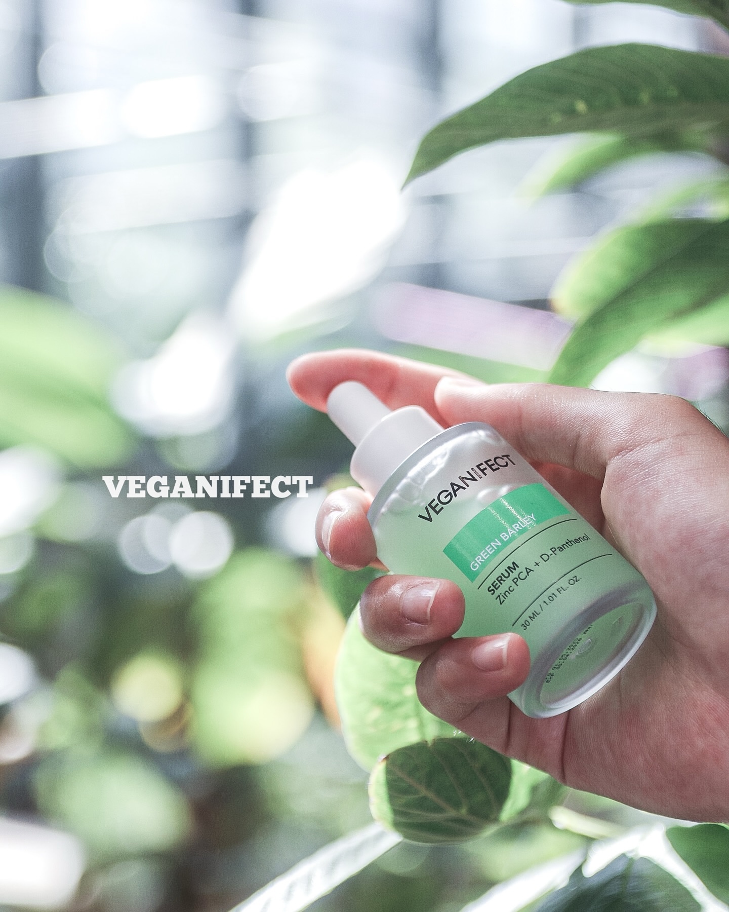 青麦ジンクセラム/Veganifect/美容液を使ったクチコミ（1枚目）