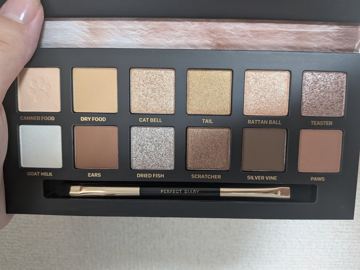 エクスプローラ12色 動物アイシャドウパレット/PERFECT DIARY/アイシャドウパレットを使ったクチコミ(2枚目)