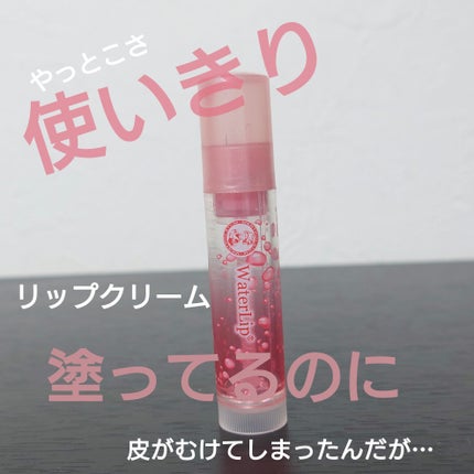 ウォーターリップ ほんのり色つき/メンソレータム/リップクリームを使ったクチコミ(1枚目)