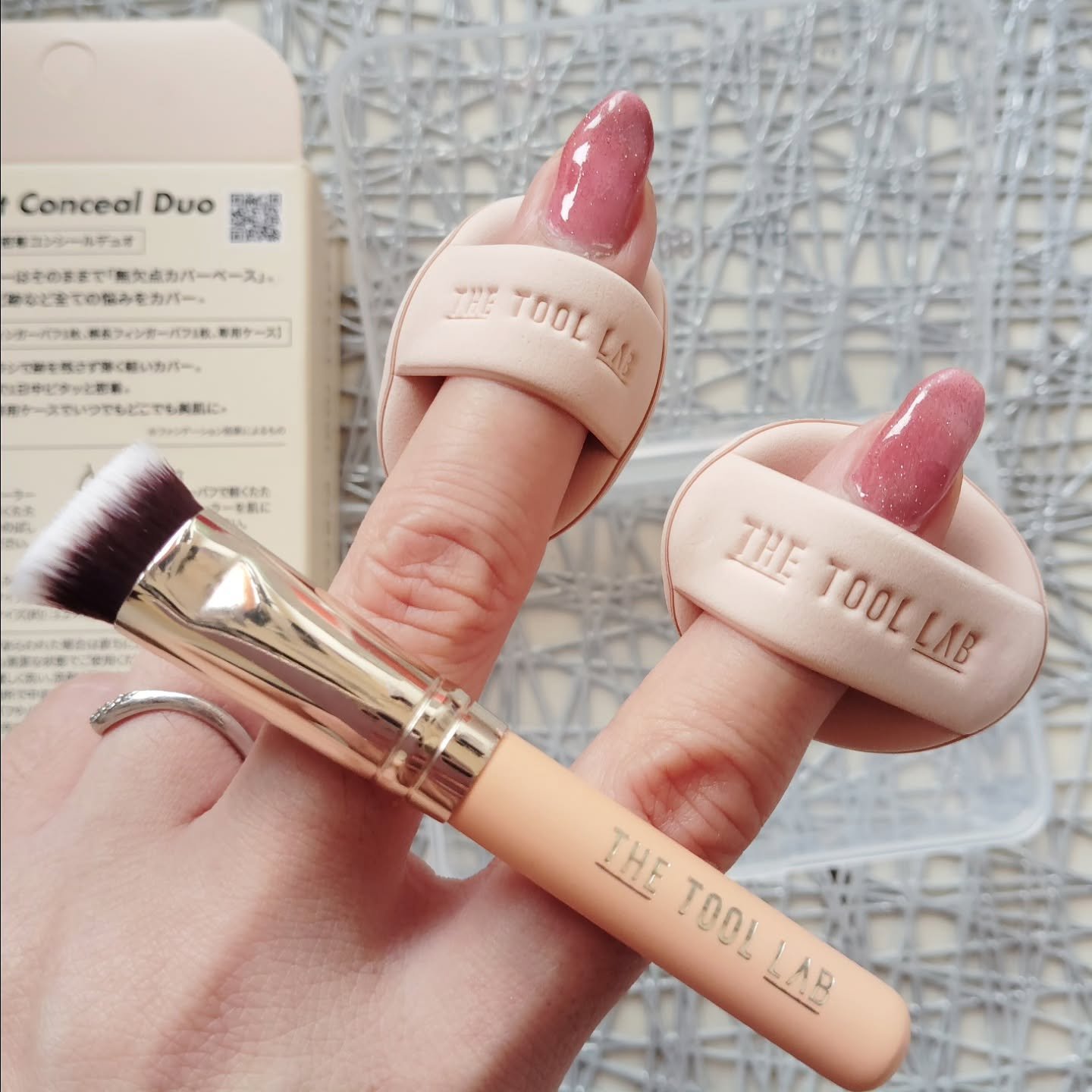 THE TOOL LAB 超密着コンシールデュオ/THE TOOL LAB/その他キットセットを使ったクチコミ（1枚目）