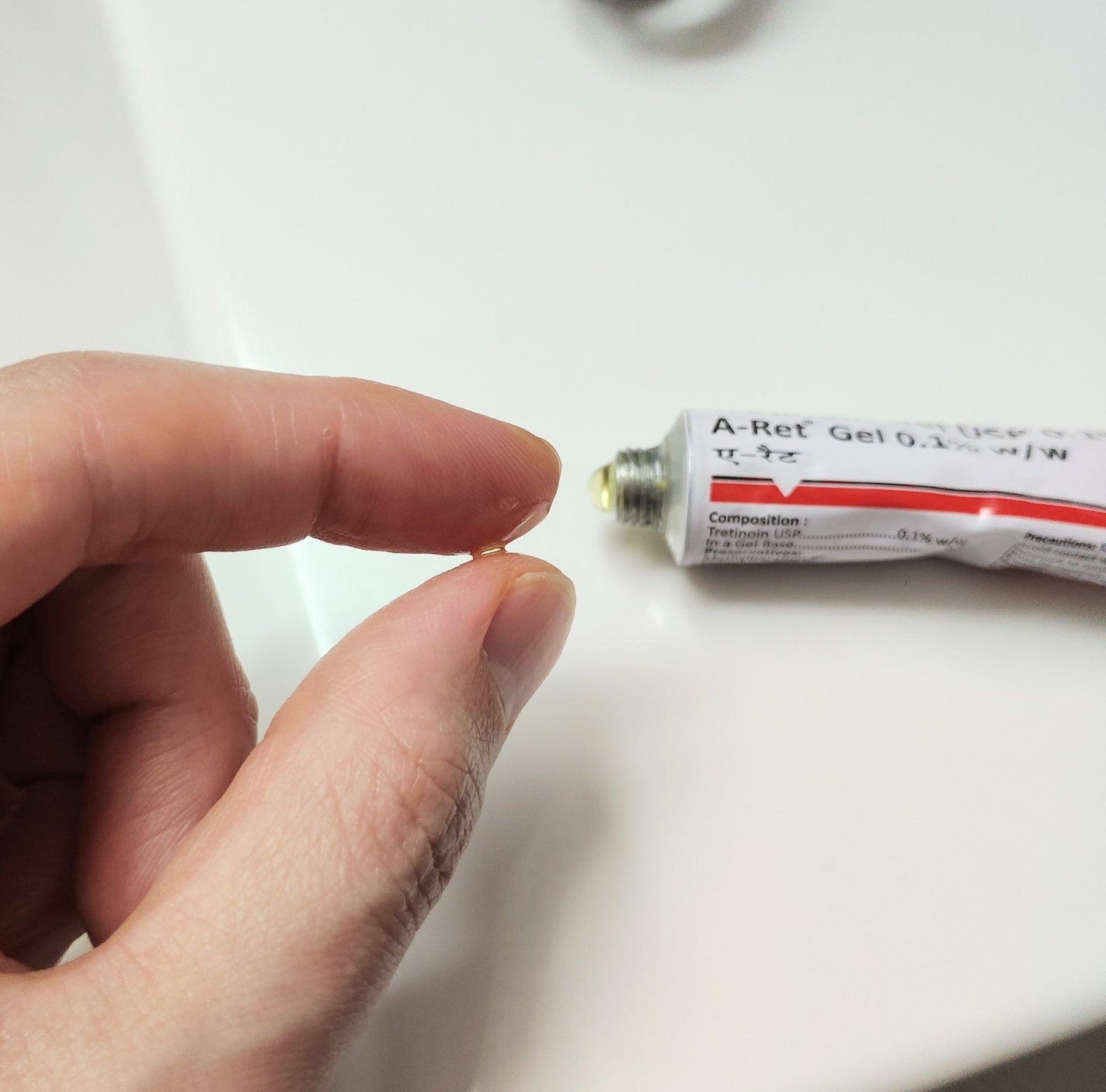 トレチノインジェル/A-Ret/美容液を使ったクチコミ(2枚目)