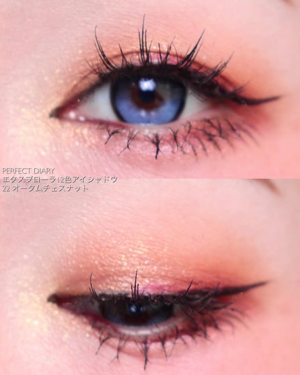 ãšã¯ã¹ãããŒã©12è² åç©ã¢ã€ã·ã£ããŠãã¬ãã/PERFECT DIARY/ã¢ã€ã·ã£ããŠãã¬ããã䜿ã£ãã¯ãã³ãïŒ5æç®ïŒ