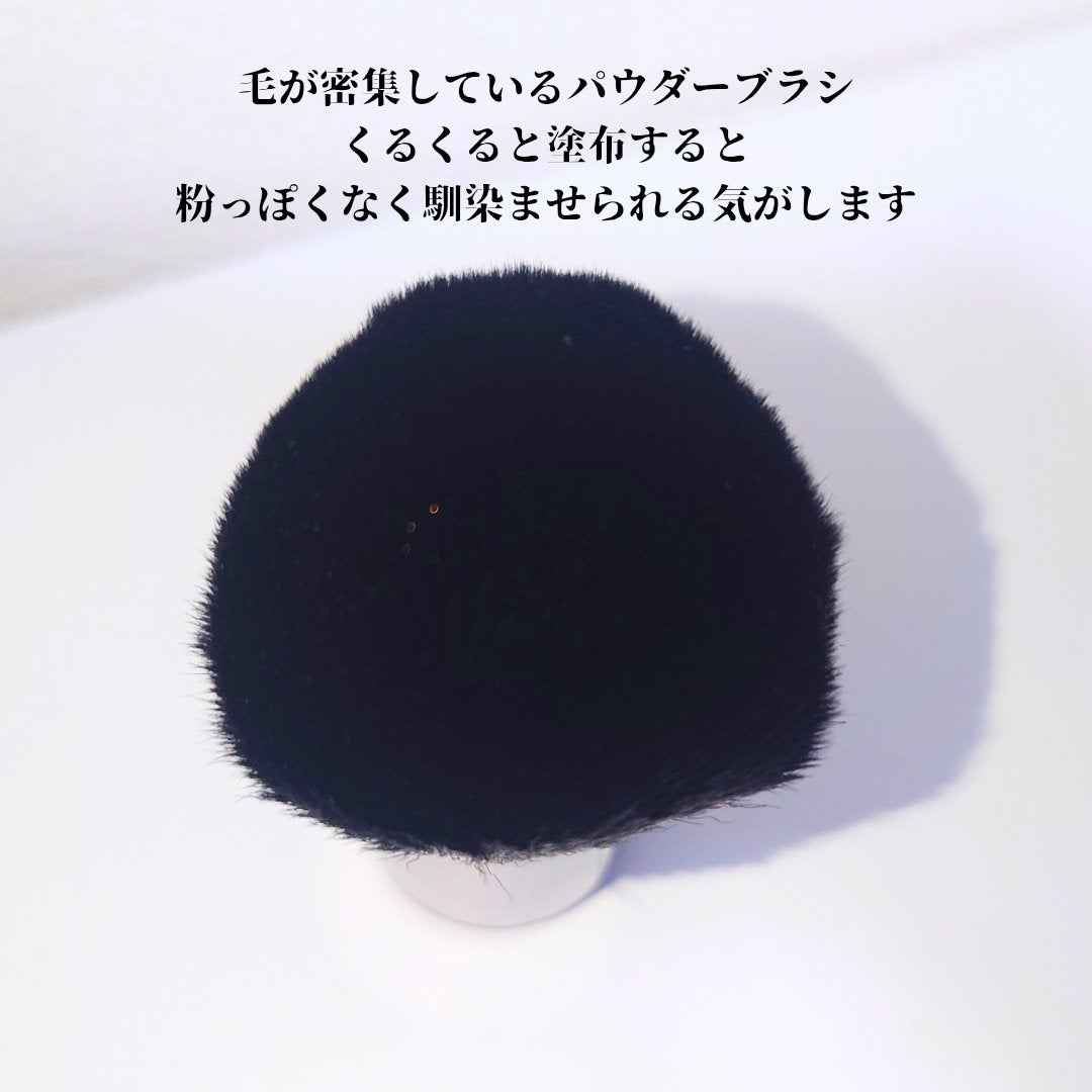 パウダーカブキブラシ#124/MAKE UP FOR EVER/メイクブラシを使ったクチコミ(2枚目)