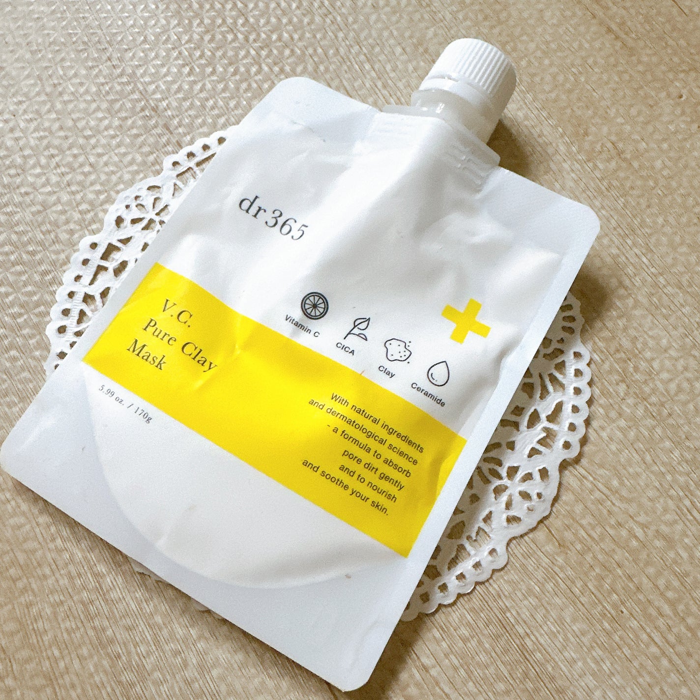 ピュアクレイマスクC/dr365/洗い流すパック・マスクを使ったクチコミ(2枚目)