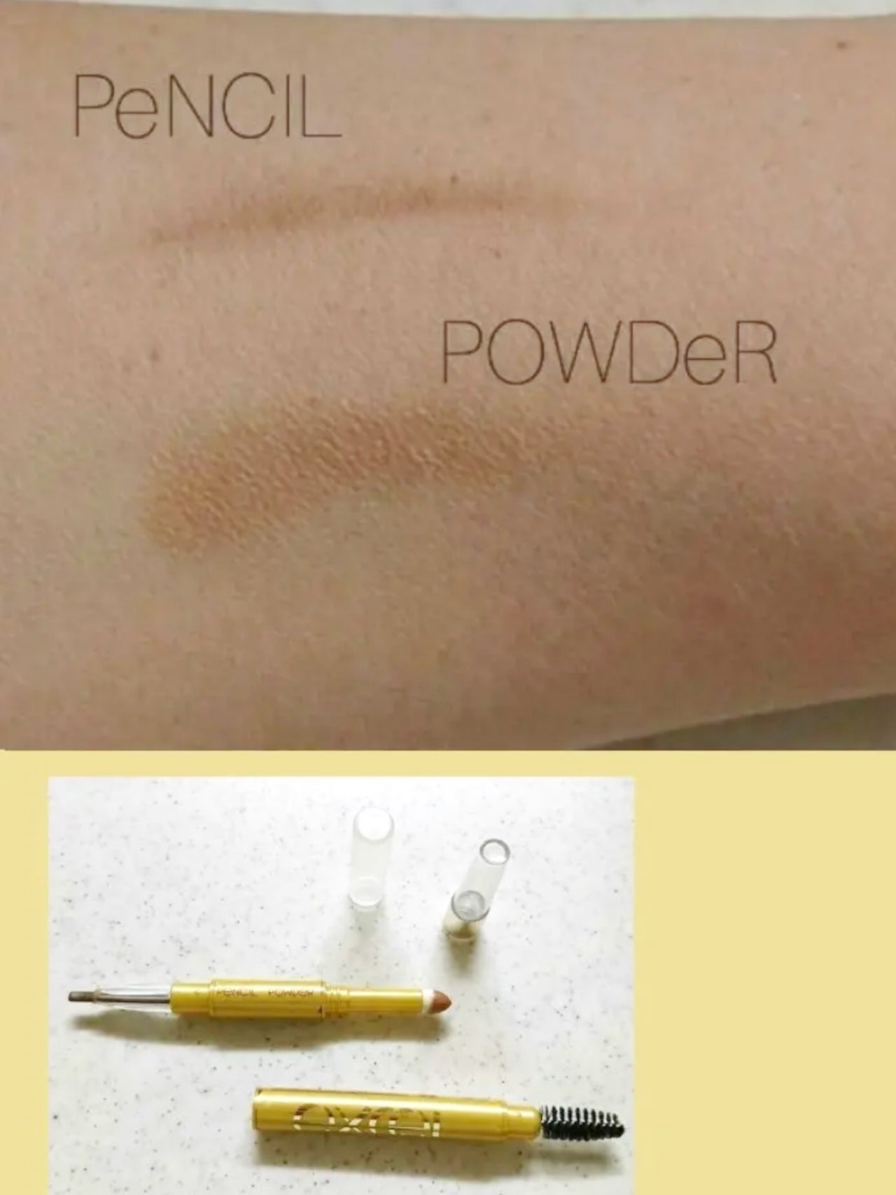 パウダー&ペンシル アイブロウEX/excel/アイブロウペンシルを使ったクチコミ(3枚目)