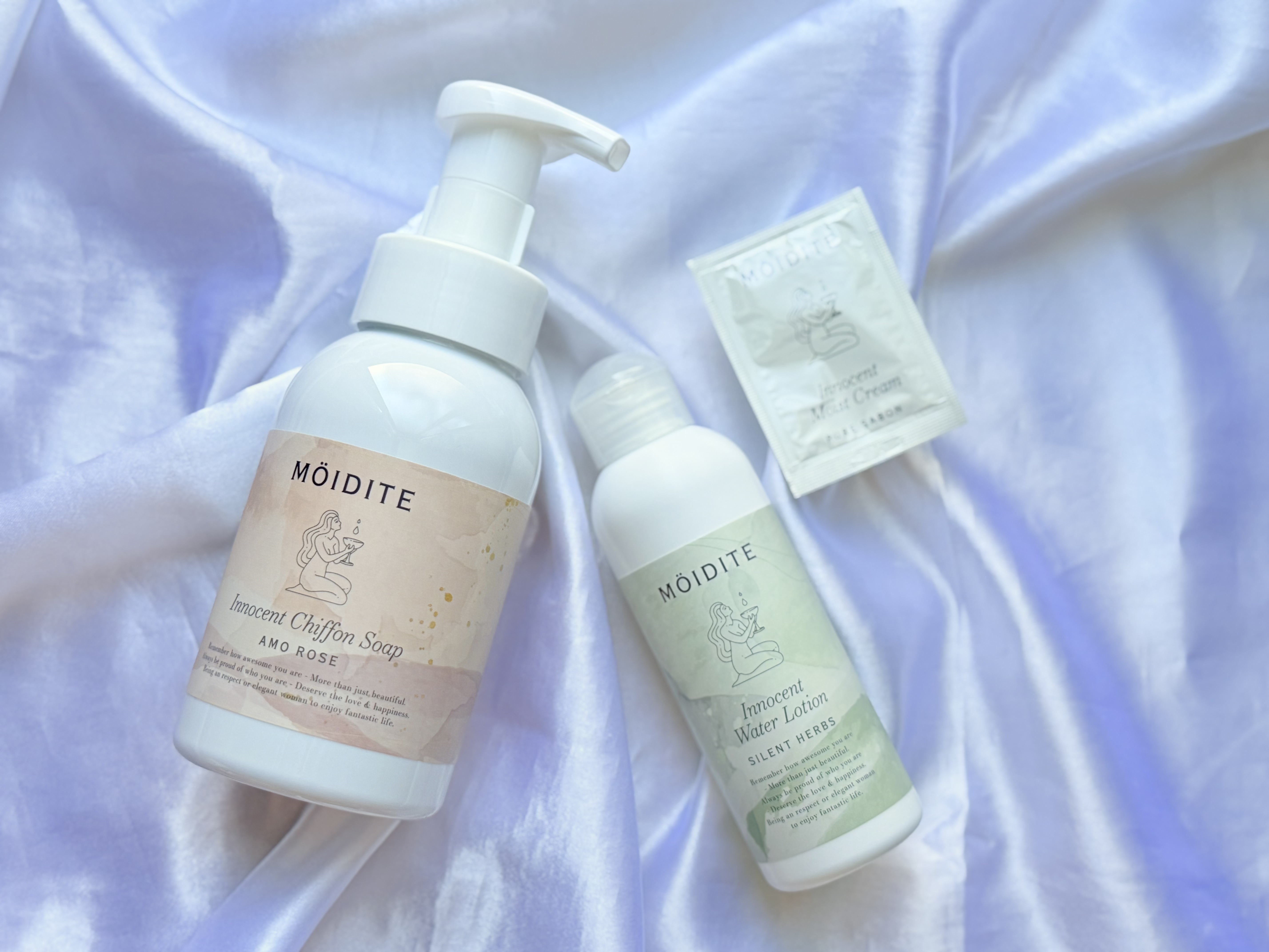 イノセントシフォンソープ アモーローズ /MOIDITE/デリケートゾーンケアを使ったクチコミ（1枚目）