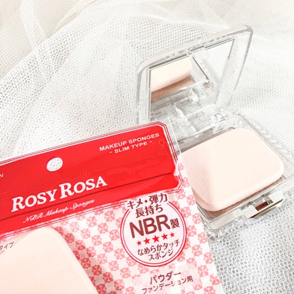 メイクアップスポンジN スリム /ロージーローザ/パフ・スポンジを使ったクチコミ(3枚目)