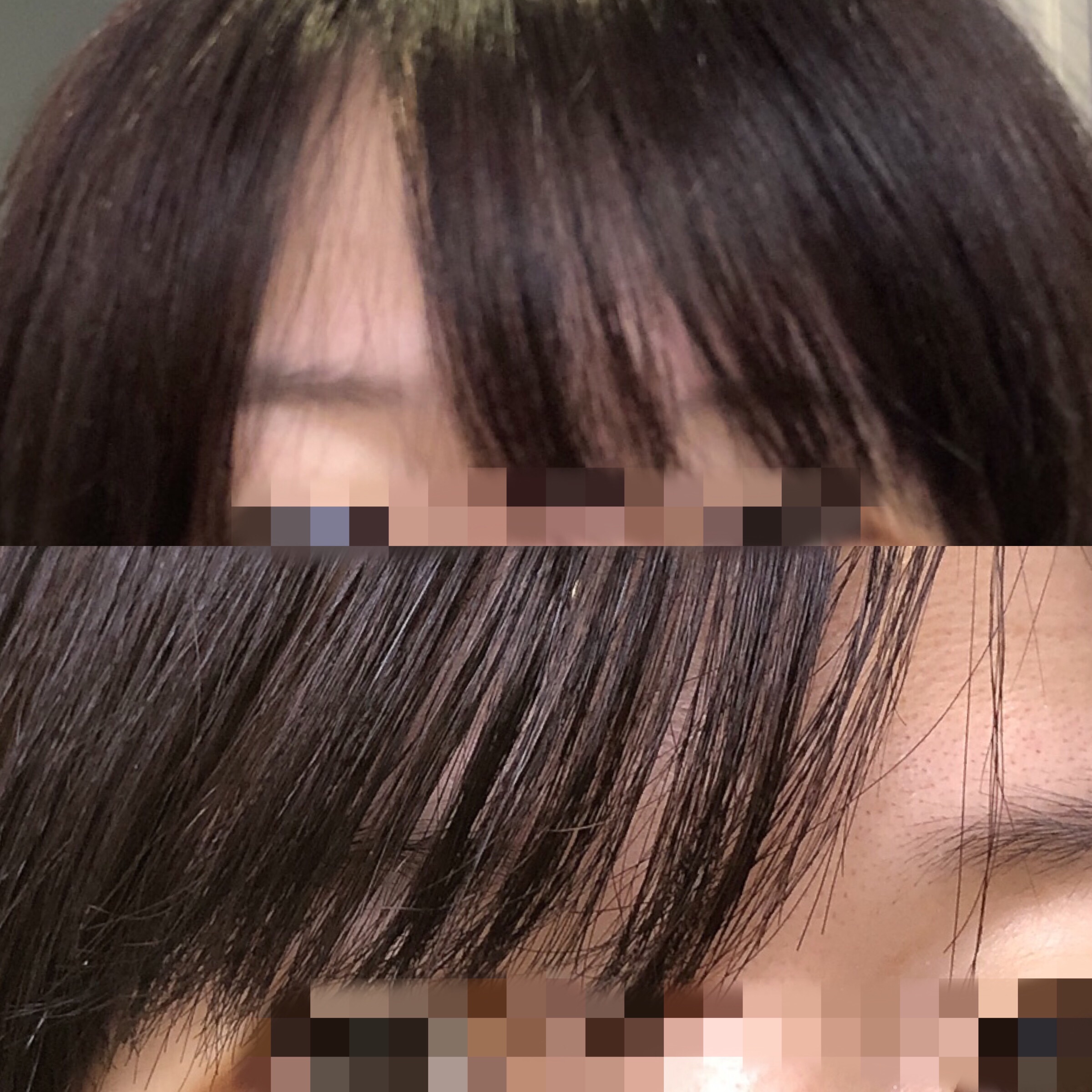 流し前髪キープコーム/いち髪/ヘアジェルを使ったクチコミ（3枚目）