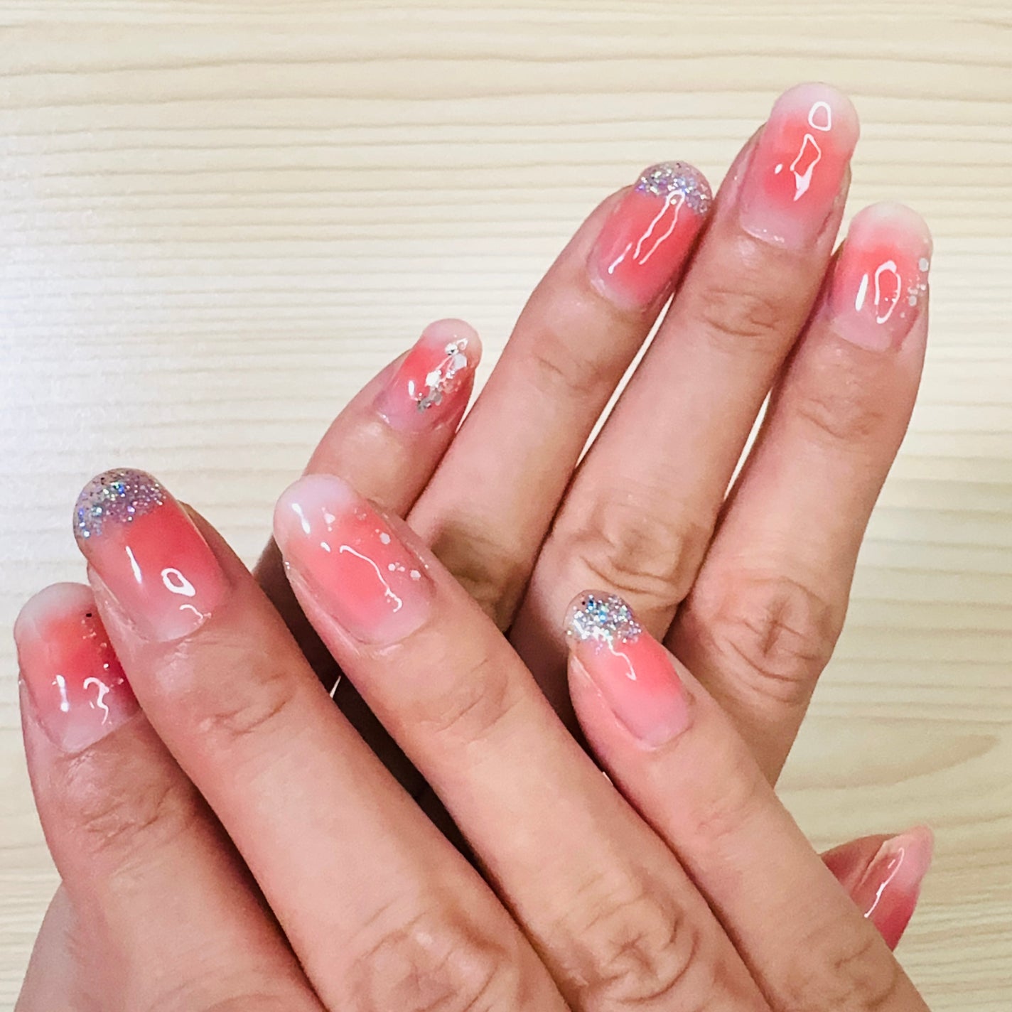 ジェルネイル(ライト対応)/セリア/ジェルネイルを使ったクチコミ(3枚目)