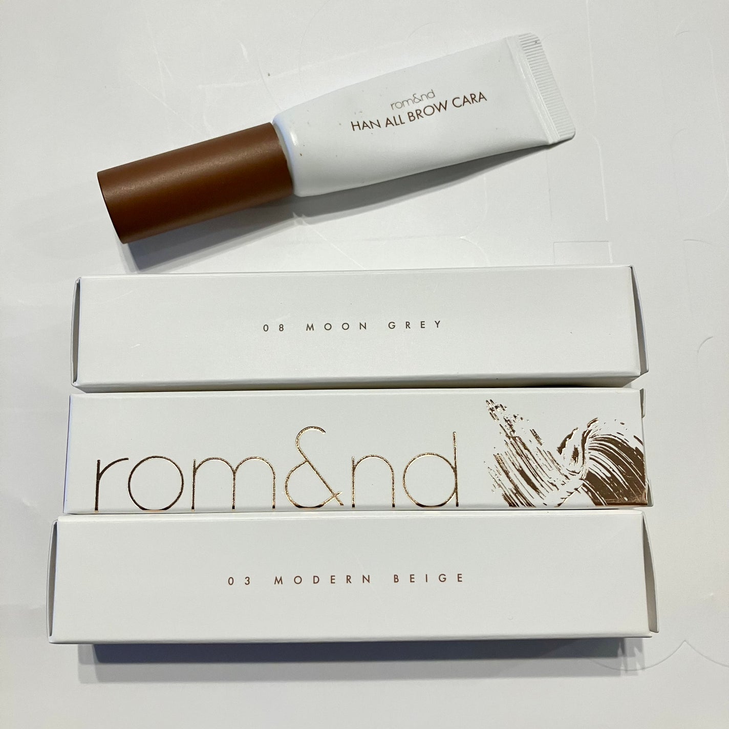 ハンオールブロウカラ/rom&nd/眉マスカラを使ったクチコミ(1枚目)