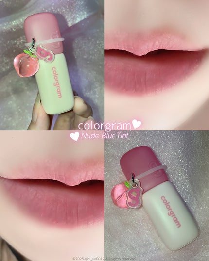 ヌーディーブラーティント/Colorgram/リップティントを使ったクチコミ(1枚目)