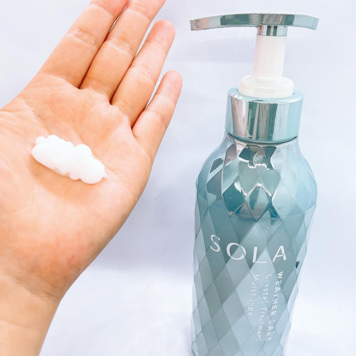 ソラ ウェザーケア クリスタル シャンプー/ヘアトリートメント モイストタイプ/SOLA WEATHER CARE/市販シャンプーを使ったクチコミ(3枚目)