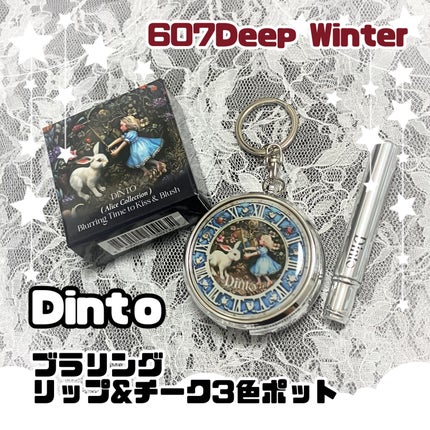 ブラーリングタイムトゥーキスアンドブラッシュ/Dinto/口紅を使ったクチコミ(1枚目)