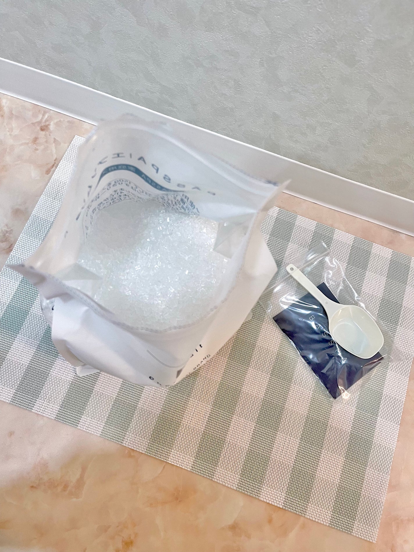 BASSPA エプソムソルト 金木犀/BASSPA/無機塩系入浴剤を使ったクチコミ(2枚目)