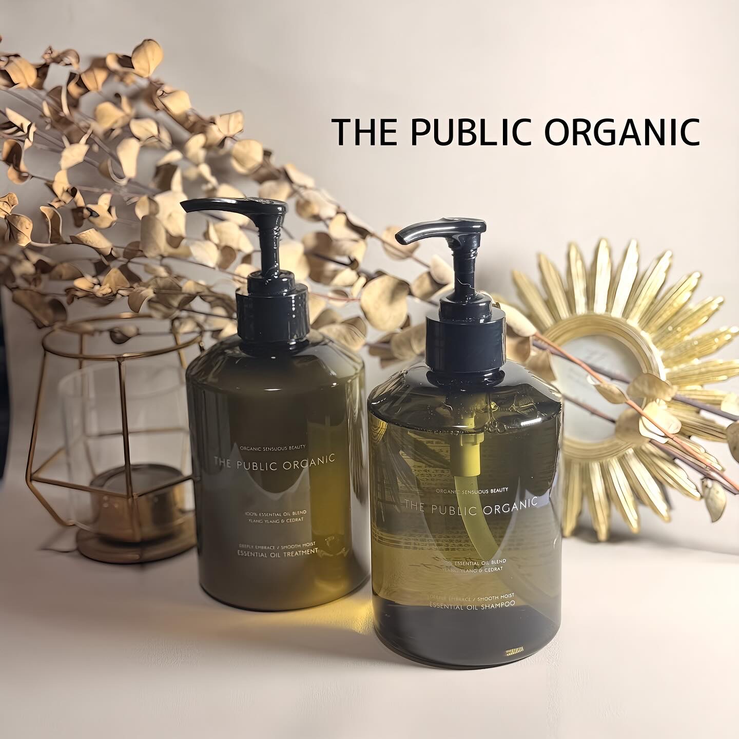 ディープリーエンブレイス スムースモイスト 精油シャンプー/精油トリートメント/THE PUBLIC ORGANIC/市販シャンプーを使ったクチコミ（1枚目）