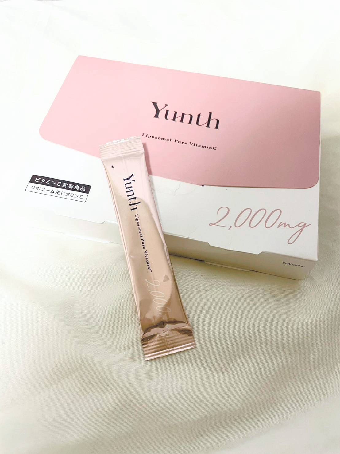 リポソーム生ビタミンC/Yunth/美容サプリメントを使ったクチコミ（1枚目）