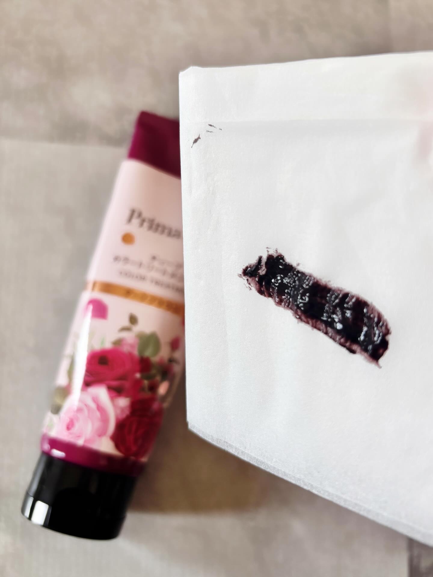 プリマローズ ディープカラートリートメント プロ/プリマローズ/ヘアカラーを使ったクチコミ（2枚目）