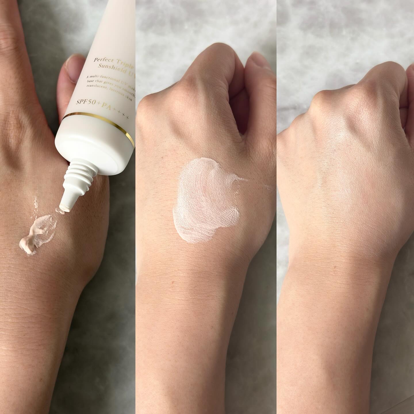 パーフェクト トリプルリポ サンシールド UV/Sefilaty/日焼け止めクリームを使ったクチコミ（2枚目）