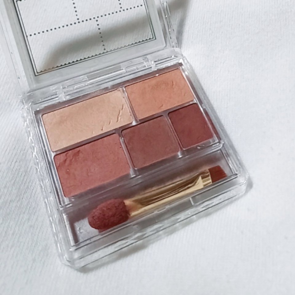 パーフェクトマルチアイズ 05 アーモンドモカ/キャンメイク/アイシャドウパレットを使ったクチコミ（2枚目）