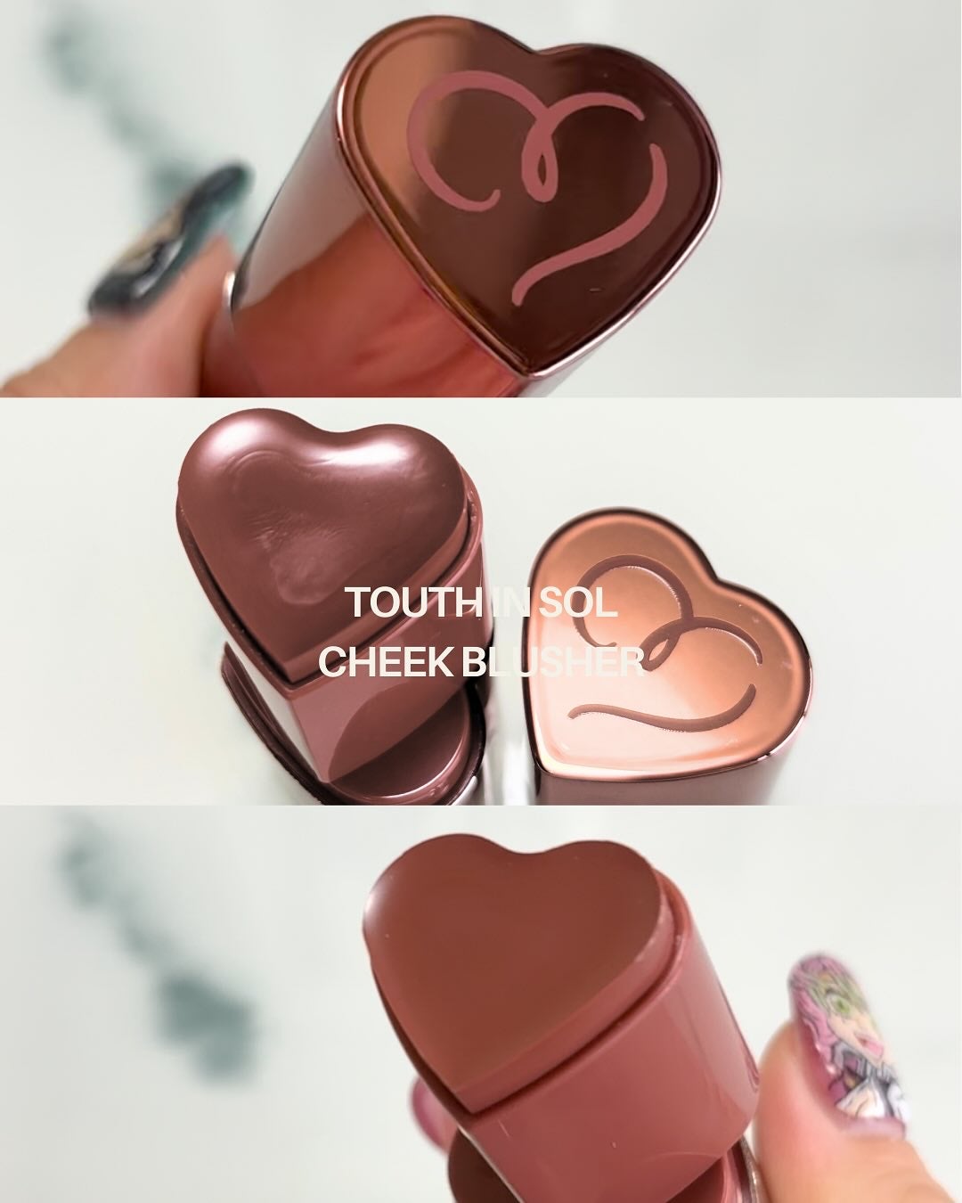 タッチインソール チークブラッシャー/touch in SOL /ジェル・クリームチークを使ったクチコミ(1枚目)