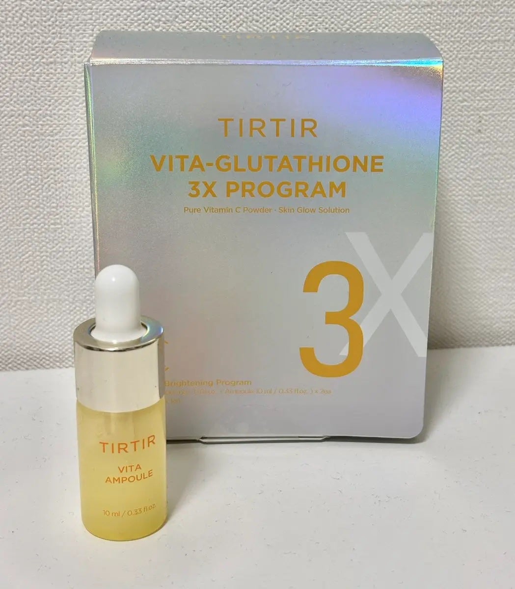 ビタ‐グルタチオン スリーエックス アンプル/TRTR/美容液を使ったクチコミ(2枚目)